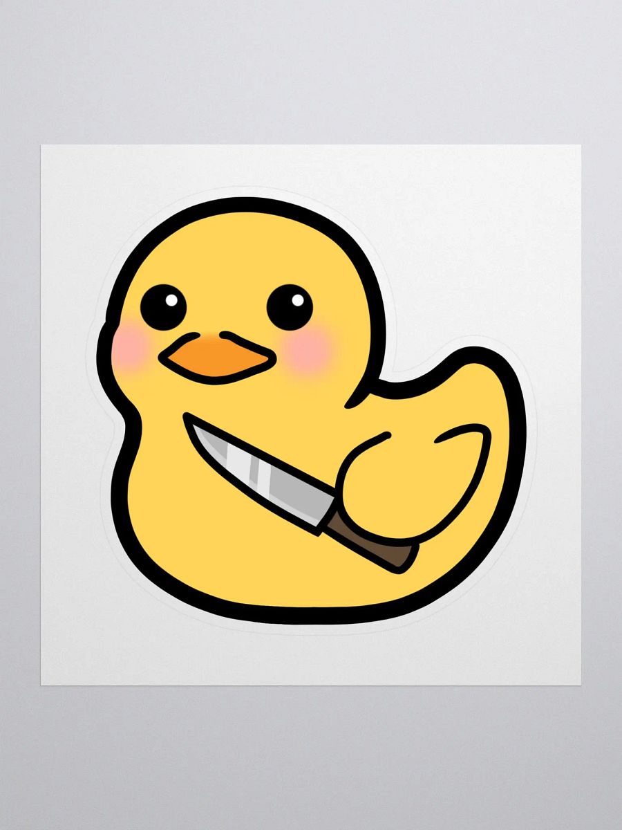 Stabby Duck Sticker product image (4)