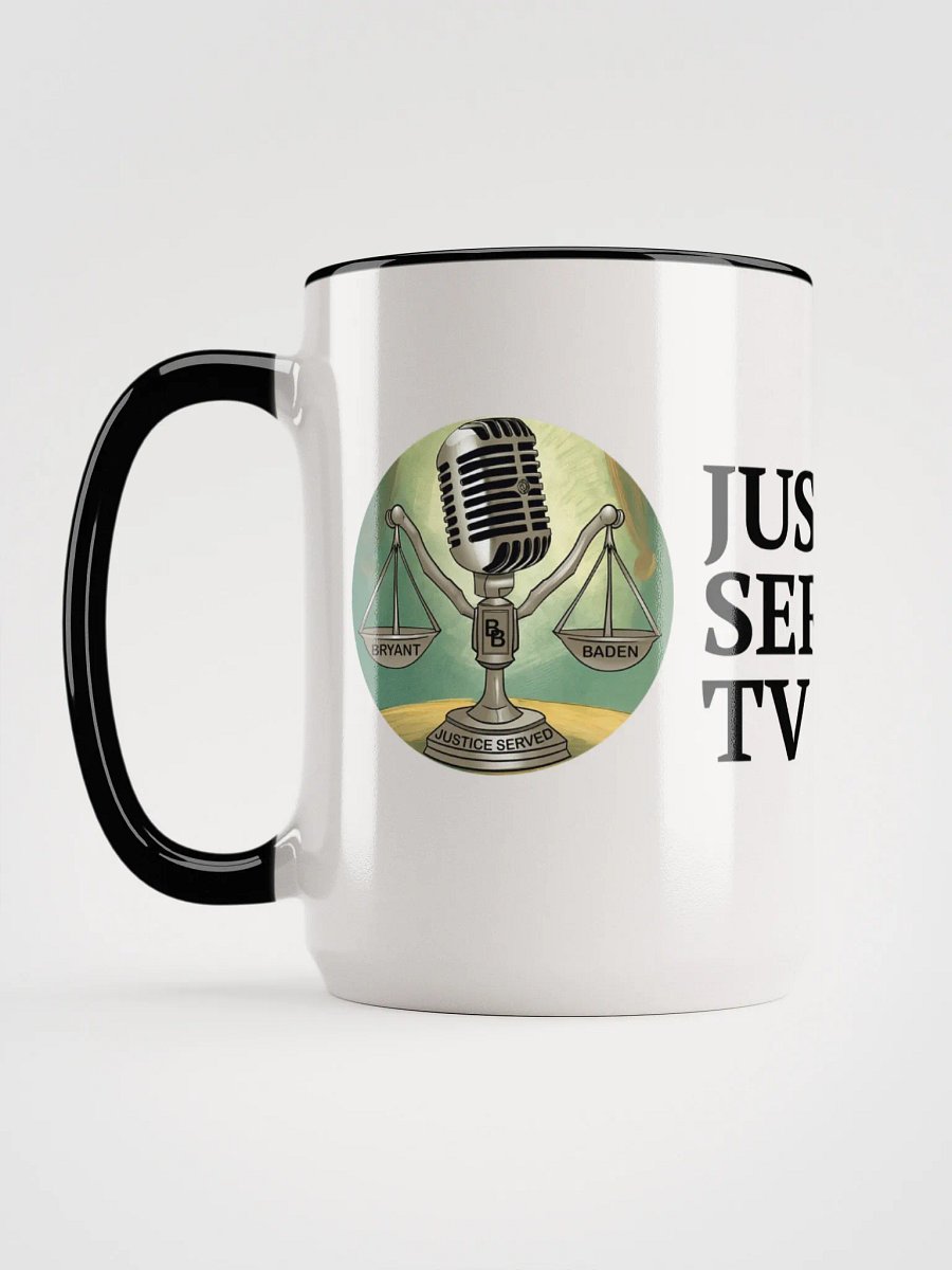 Justice Served TV Two-Tone Mug product image (1)