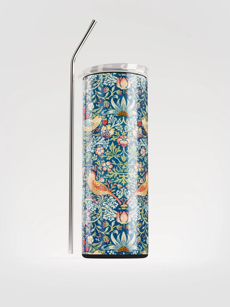 Strawberry Thief: William Morris Stainless Steel Tumbler product image (1)