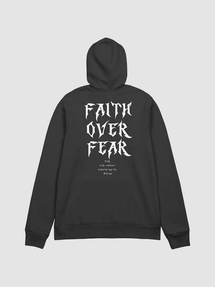Faith Over Fear Hoodie - Hebrews 11:1 product image (2)