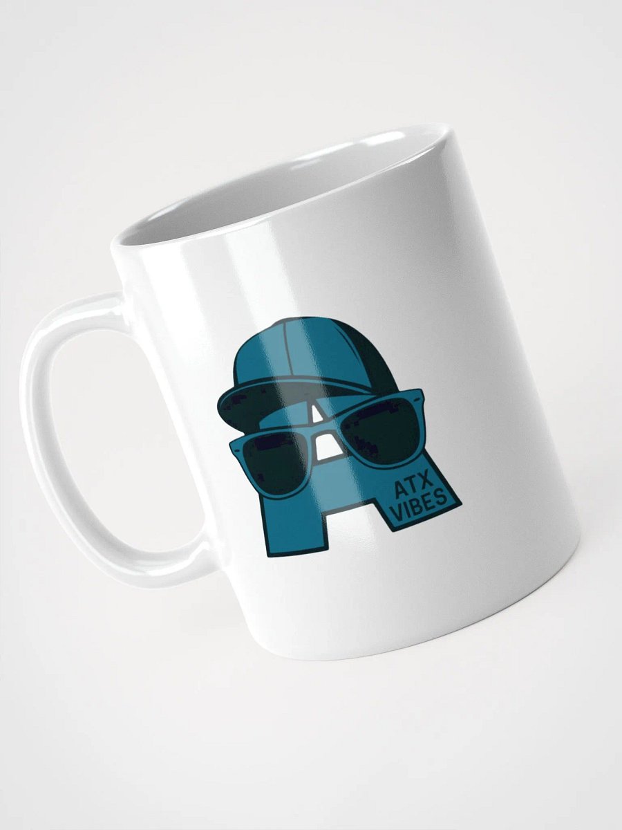 ATX Vibes White Glossy Logo Mug product image (9)