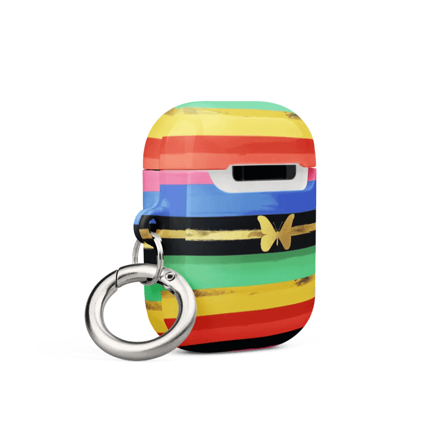 Gold Butterfly Shades of AirPods Case product image (4)