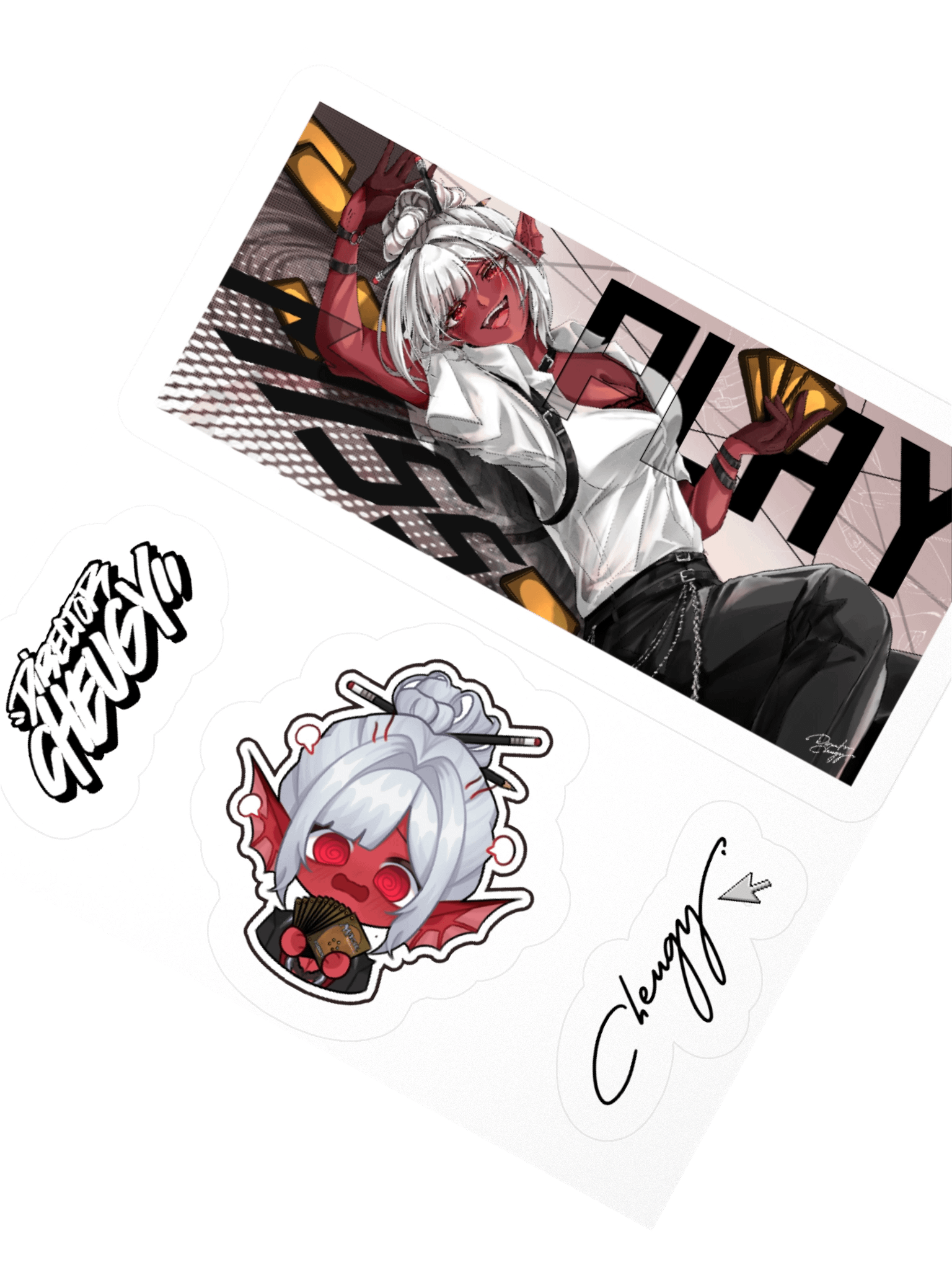 Miss Play Sticker Pack product image (5)