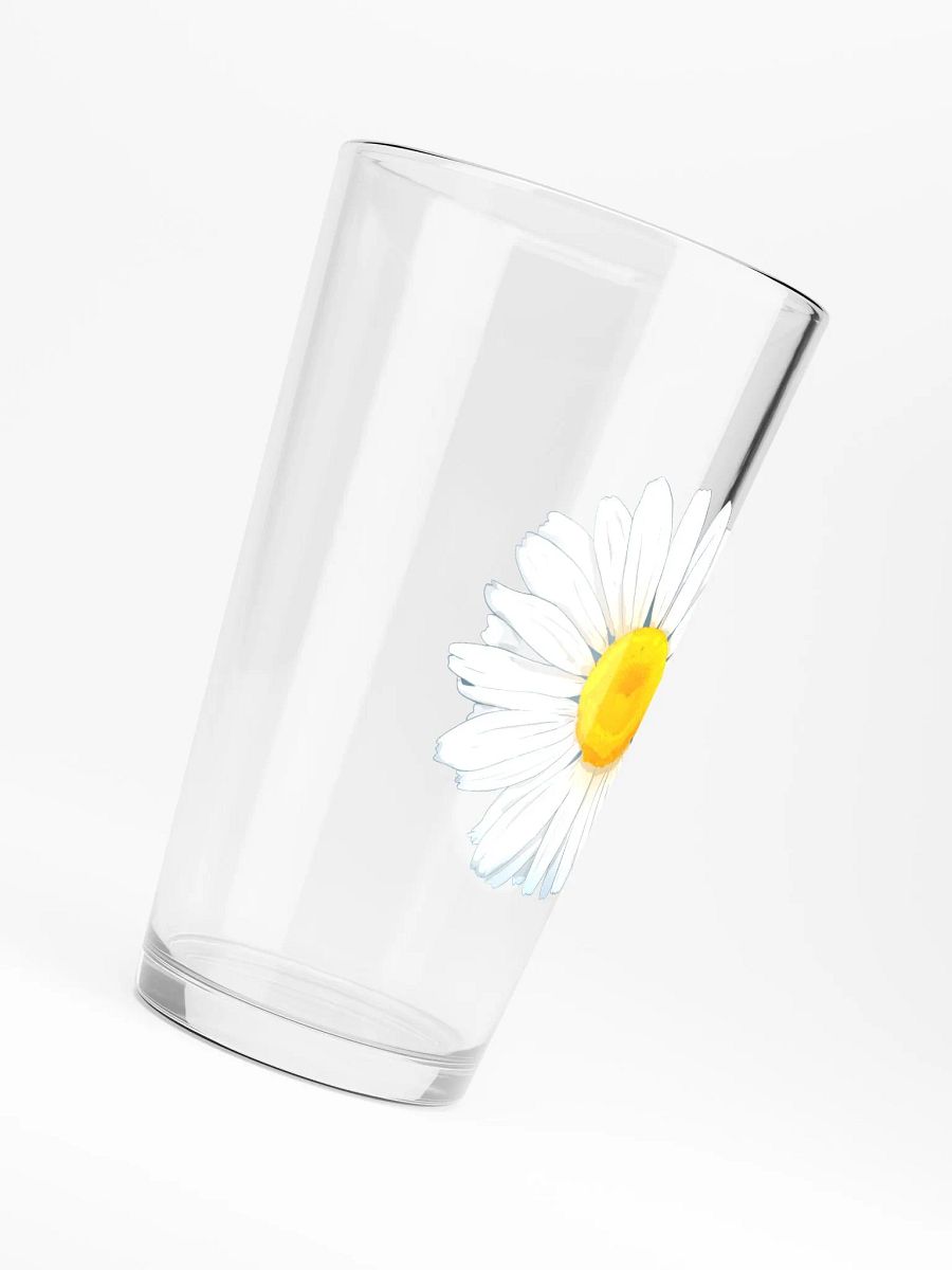 daisy pint glass product image (6)