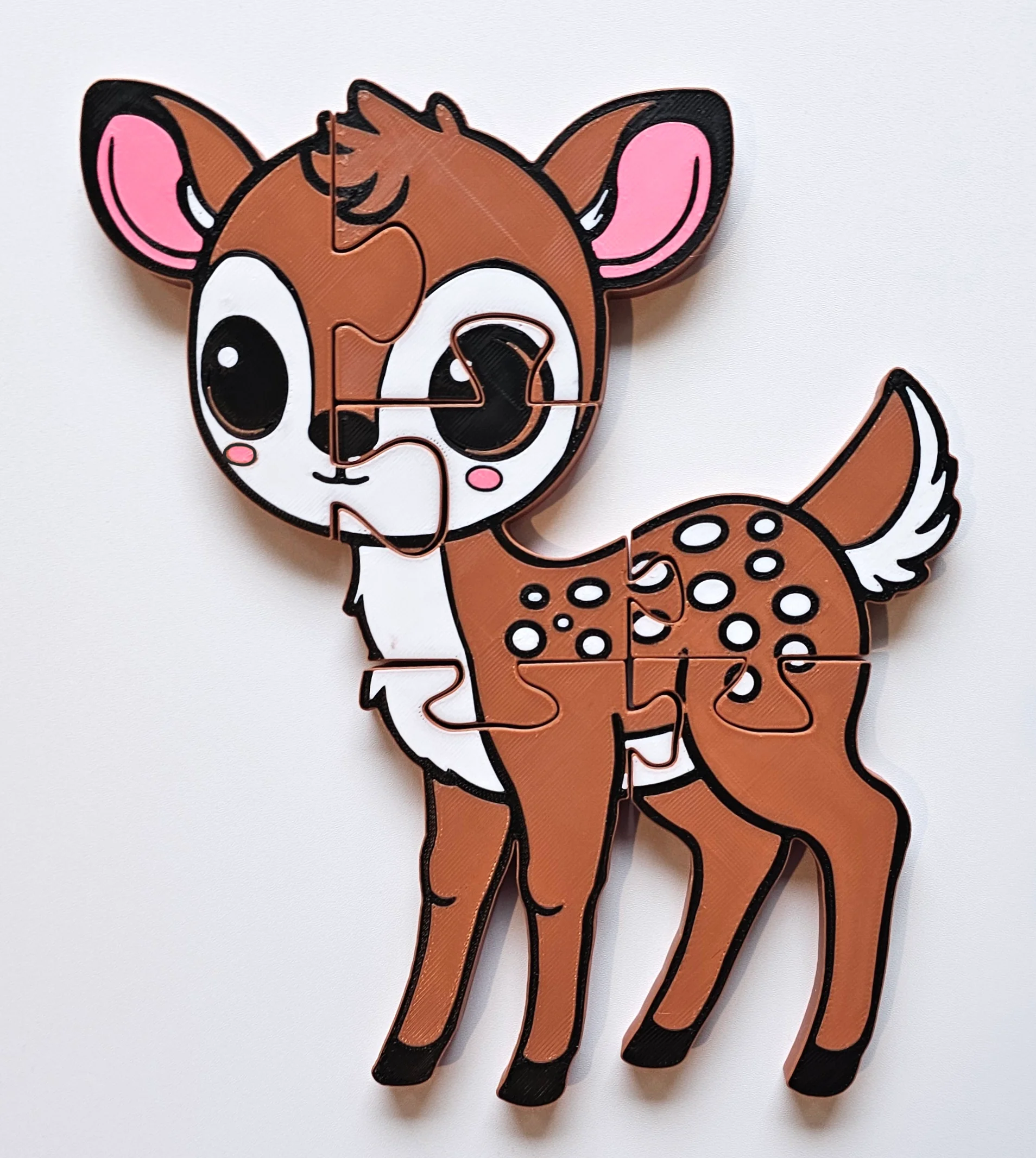 Fawn 3D Printed Jigsaw Puzzle – A Woodland Adventure for Little Hands! product image (1)