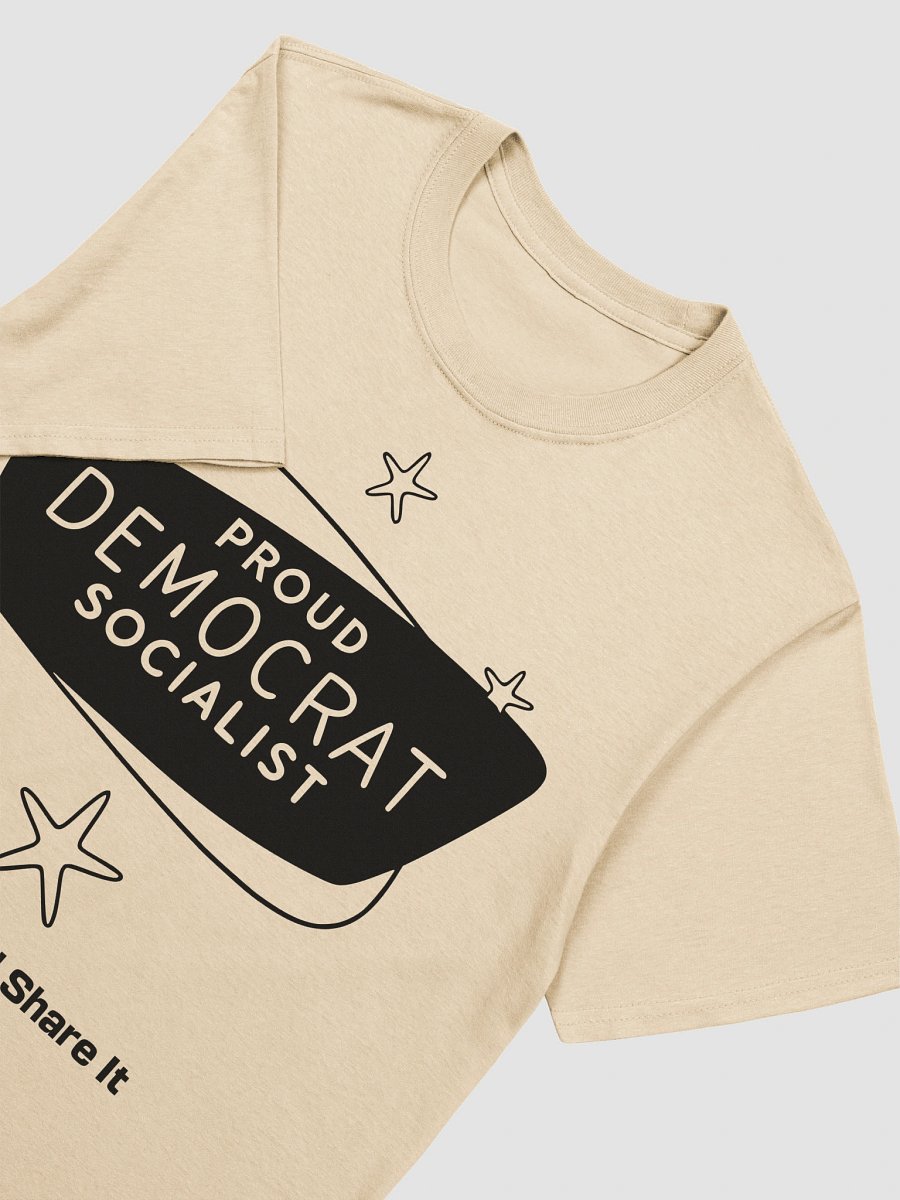 Proud Democrat Socialist Bold Identity Tee (B) product image (52)