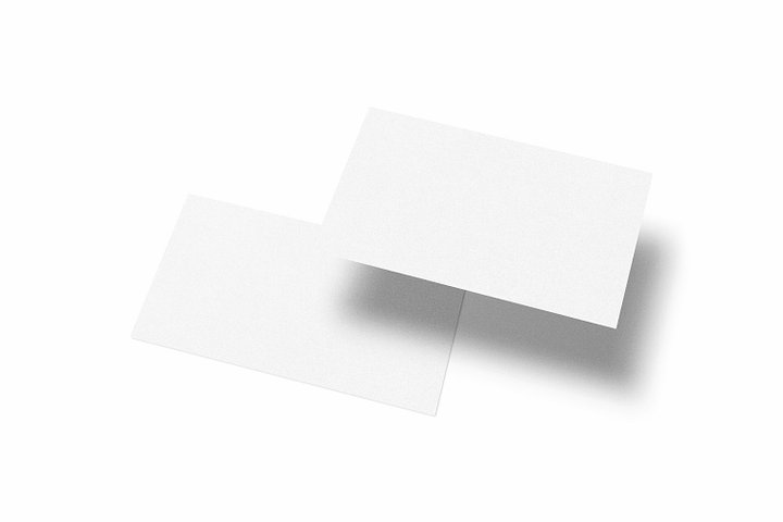 Two Business Card Mockup Right View product image (2)