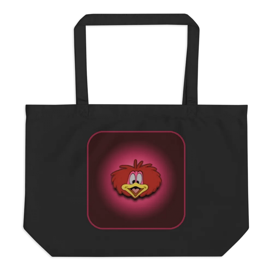Aracuan Bird Large Tote with Lyrics product image (1)