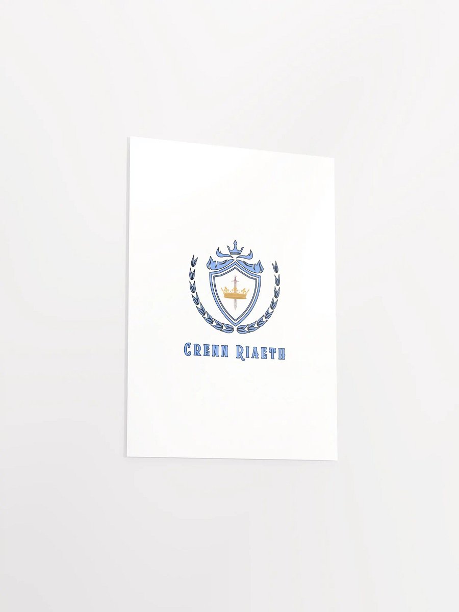 Crenn Riaeth Shield Poster product image (2)