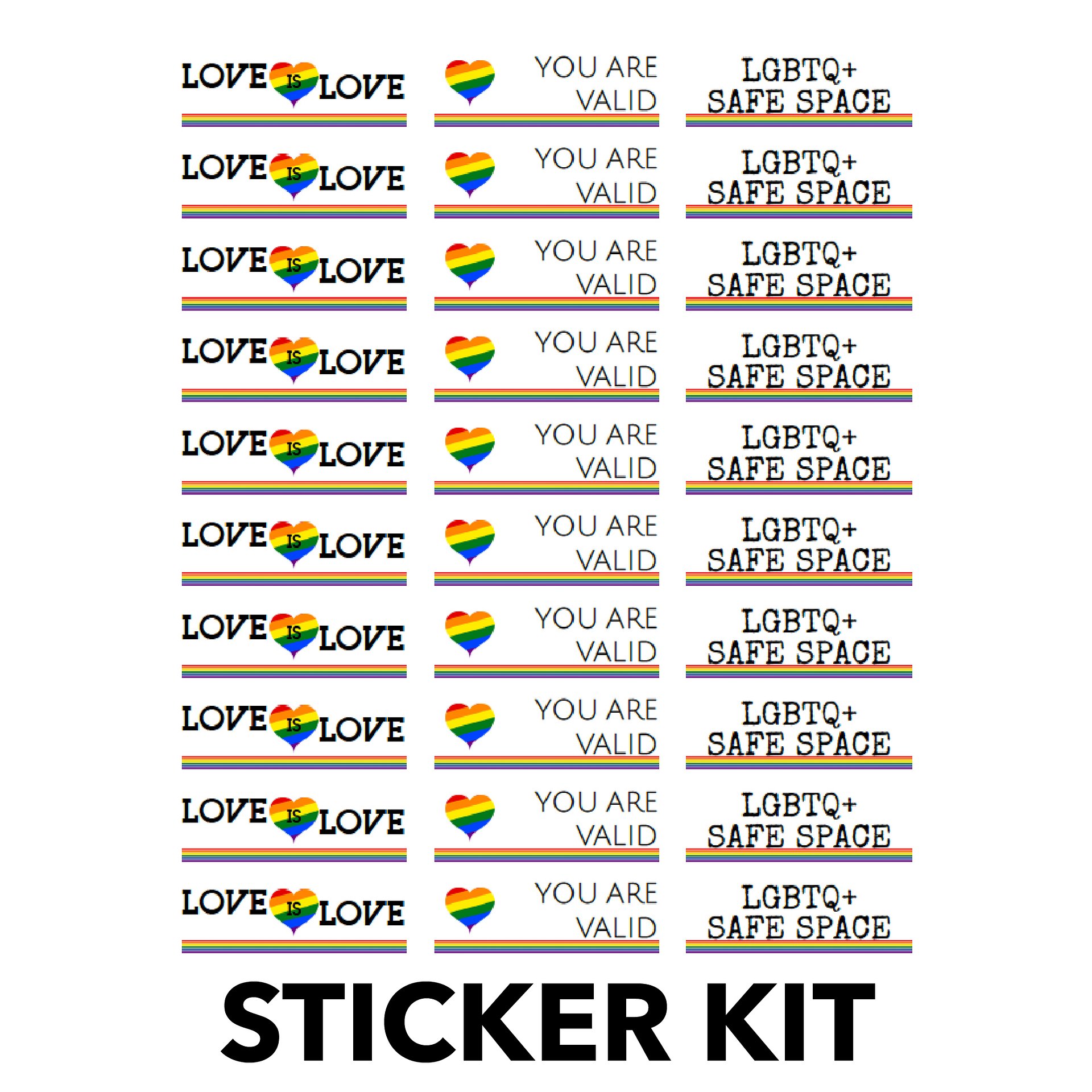 Affirming Sticker Kit product image (1)