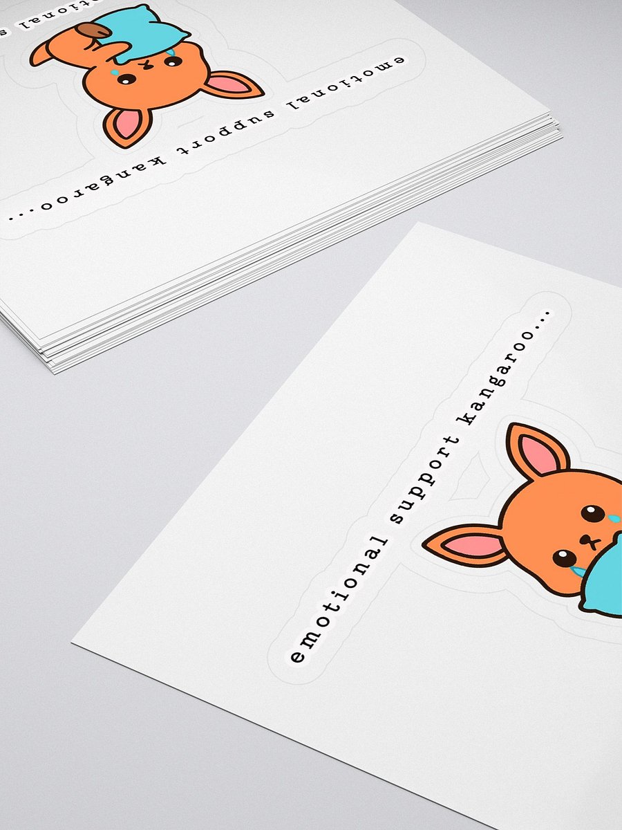 Emotional Support Kangaroo Sticker Set product image (4)