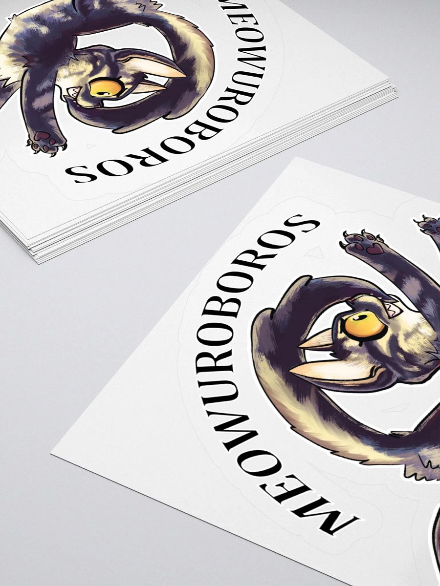 Meowuroboros - Cat Stickers product image (4)