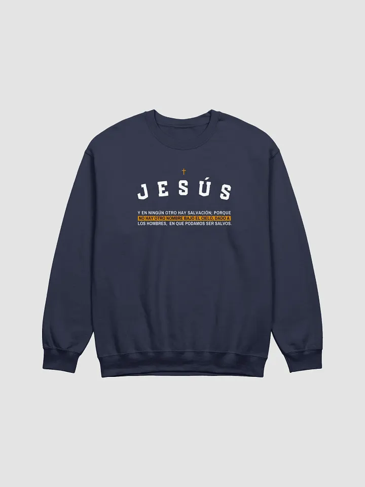 Sudadera Unisex Cuello Redondo | Y en ningún otro hay salvación product image (9)