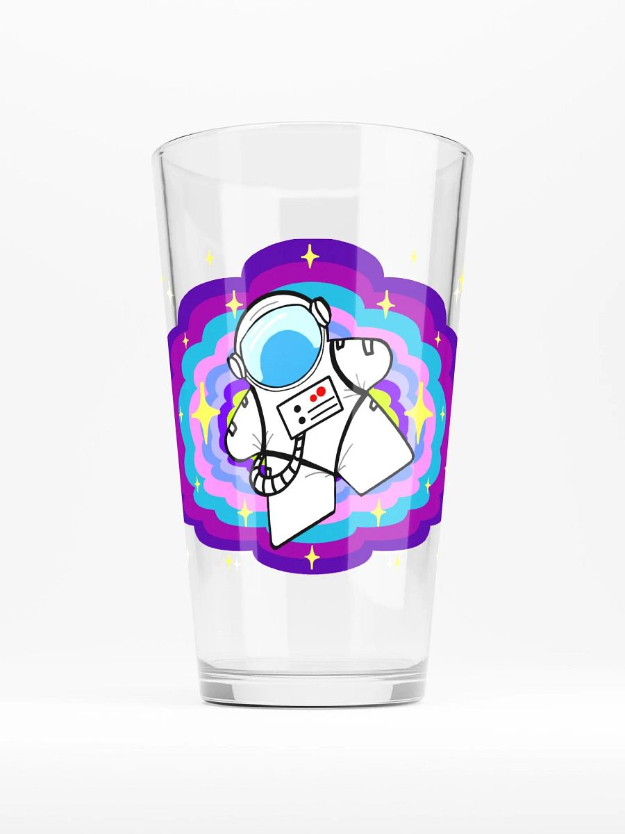 Meeple In Space Pint Glass product image (1)