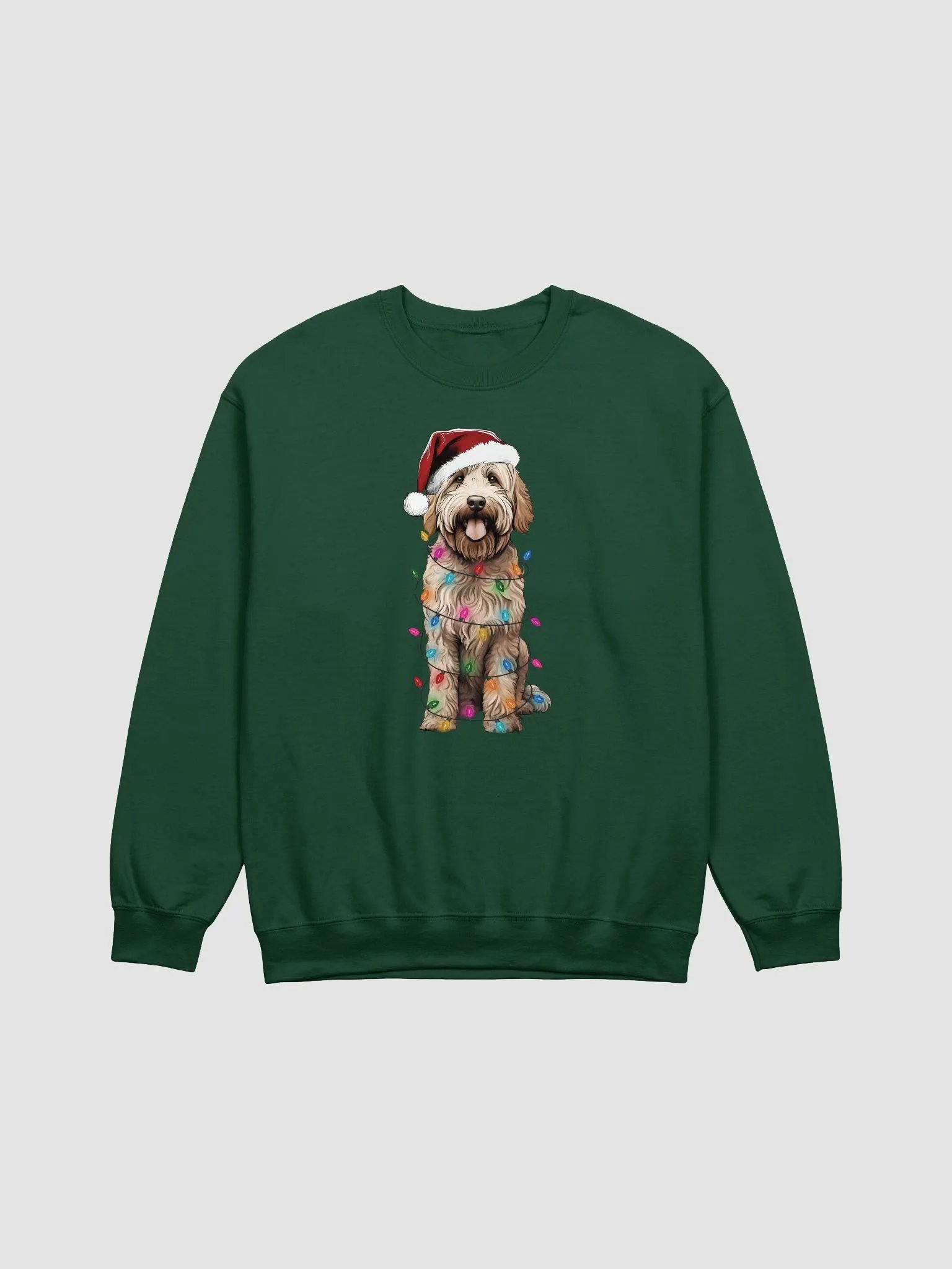 Funny Labradoodle Christmas Sweatshirt for Doodle Paw-rents product image (8)