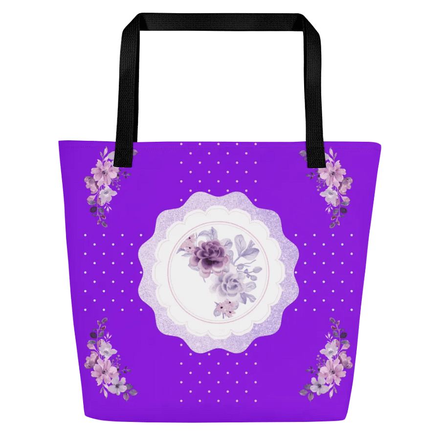 Floral Fantasy Large Tote Bag product image (3)