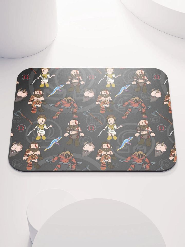 God of War Mouse Mat (Black) product image (1)