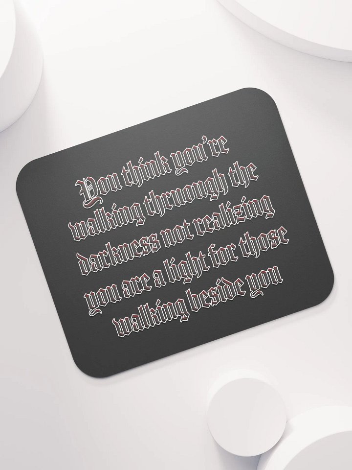 Positivity Darkness - Mouse Pad product image (1)