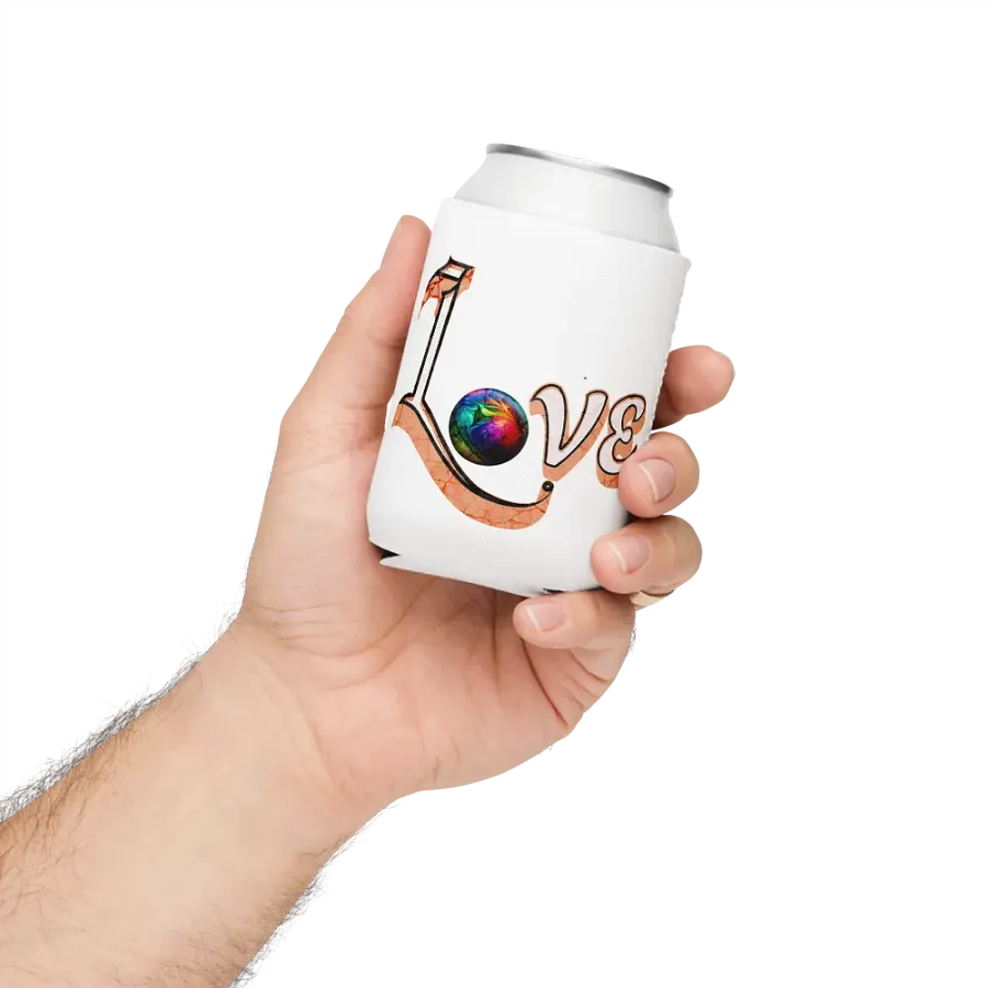 Love Bowling Swirled Can Cooler product image (4)
