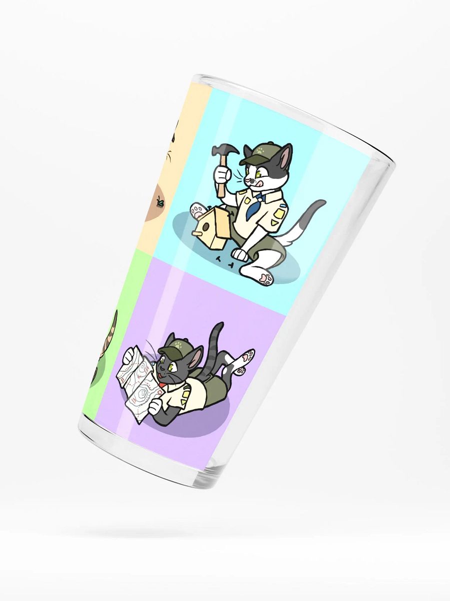 Goop Troop 4-Panel Pint Glass product image (5)