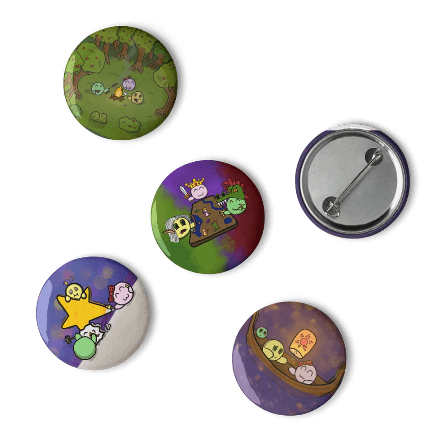 Dango Random Set - Pin Buttons product image (6)