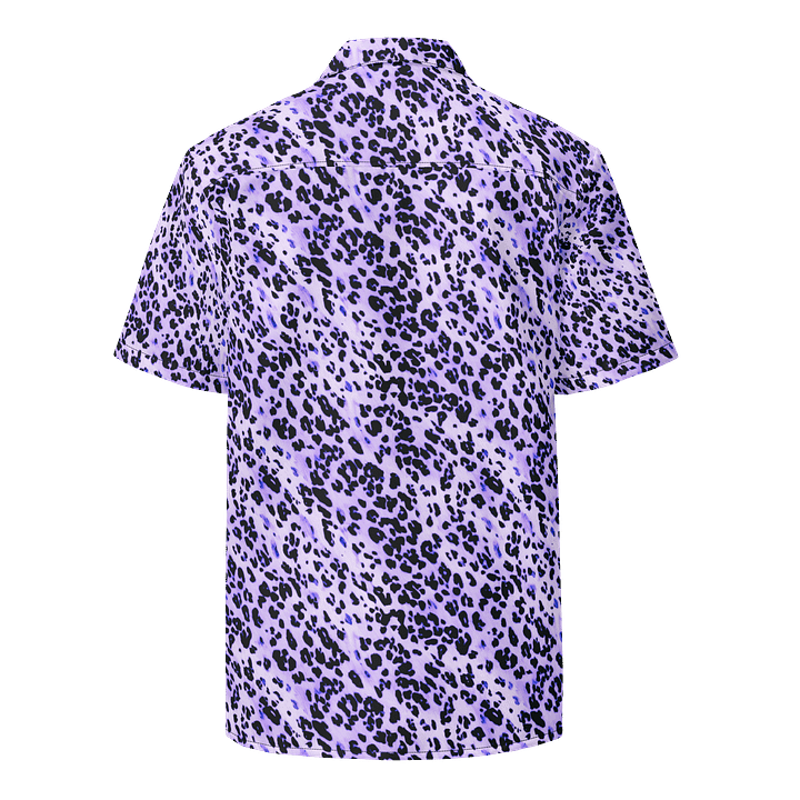 Purple Leopard Skin Hawaiian Shirt product image (2)