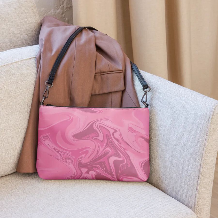 Cute Swirl Flip-Sided Faux Leather Crossbody Bag product image (8)