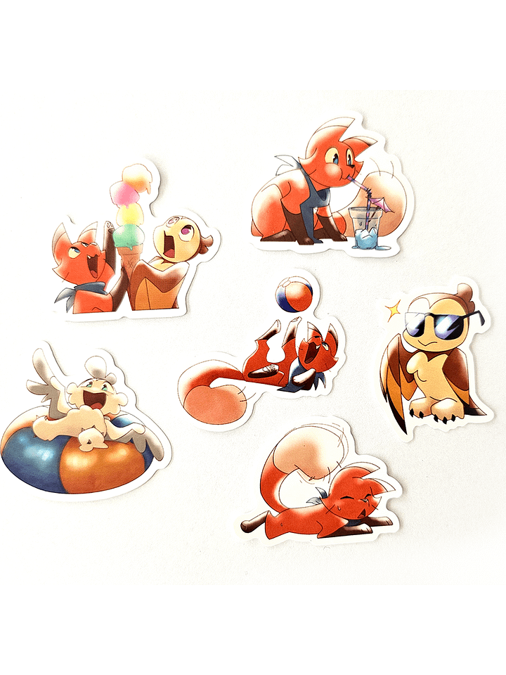 Sticker Pack - Summer product image (1)