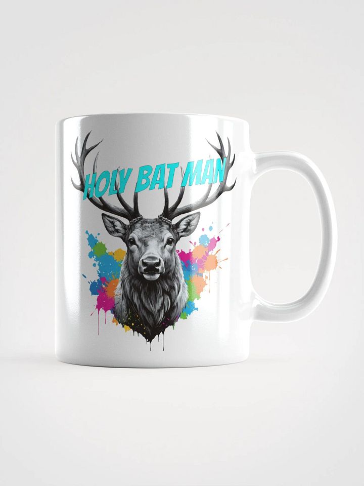 Holy Bat Man Mug White 11oz product image (1)