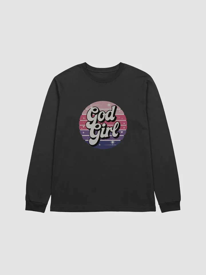 God girl Feminine Scripted Long Sleeve Tee product image (1)