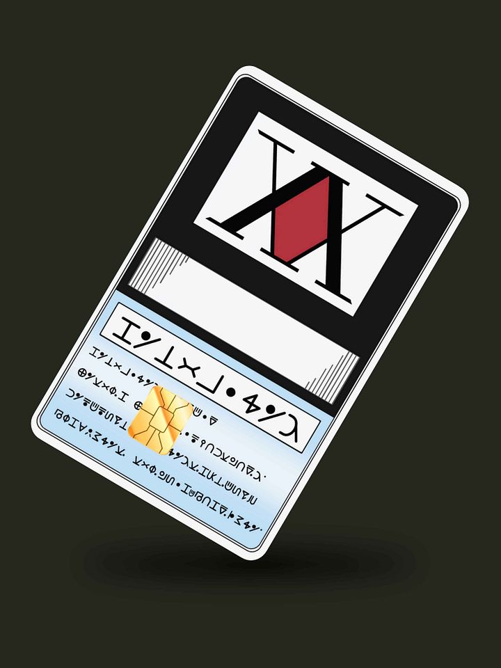 Hunter License (Holographic) product image (1)