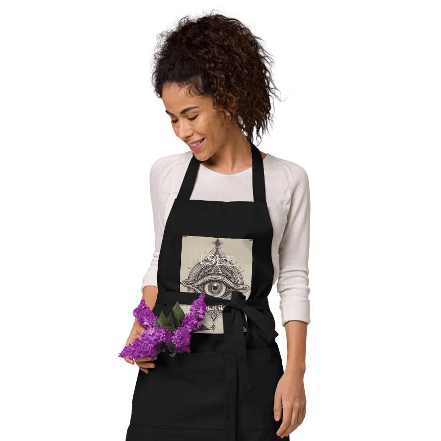 I See Through You Organic apron product image (9)