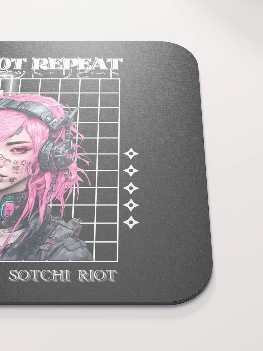 RAVE RIOT REPEAT MOUSEPAD product image (5)