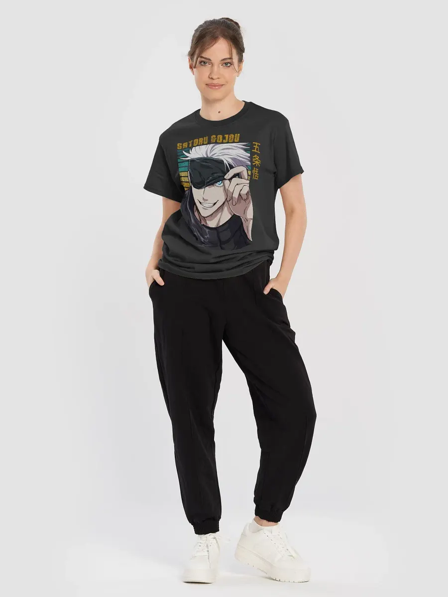 Jujutsu Kaisen Satoru Gojo Iconic Reveal T-Shirt – Gildan Heavyweight product image (2)