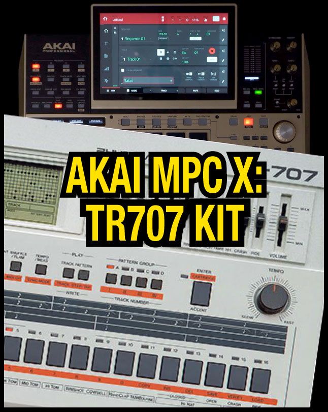 Akai MPC X: TR707 Kit product image (1)