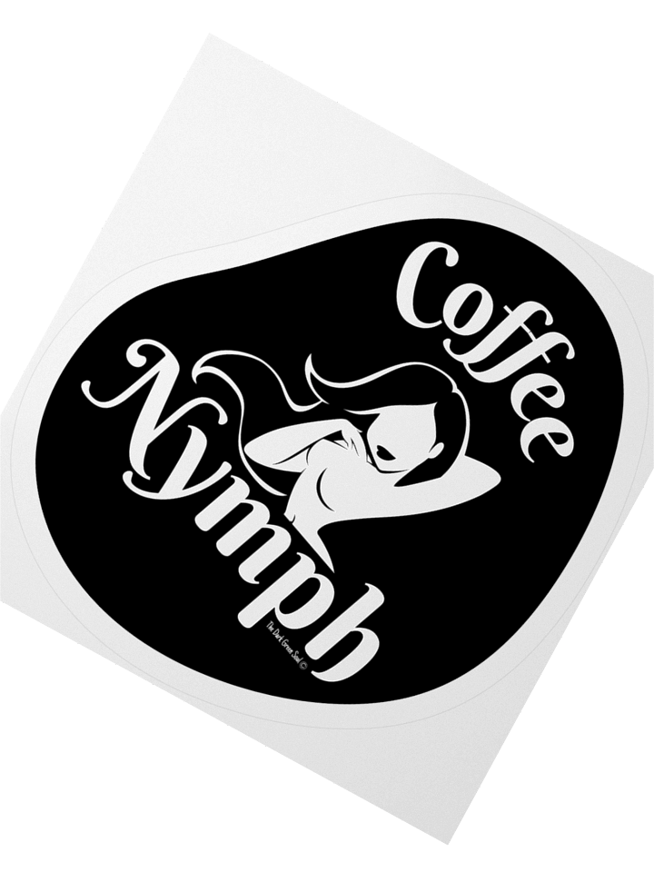 Coffee Nymph White - Sticker product image (2)
