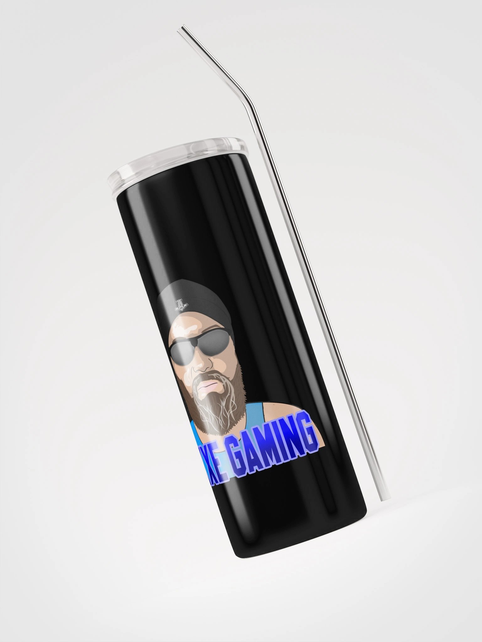 Bearded Gamer Stainless Steel Tumbler product image (3)