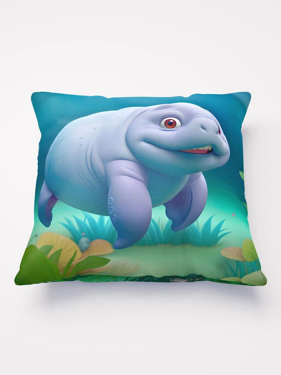 Endangered Species - Mexico - Manatee All-Over Print Pillow product image (5)