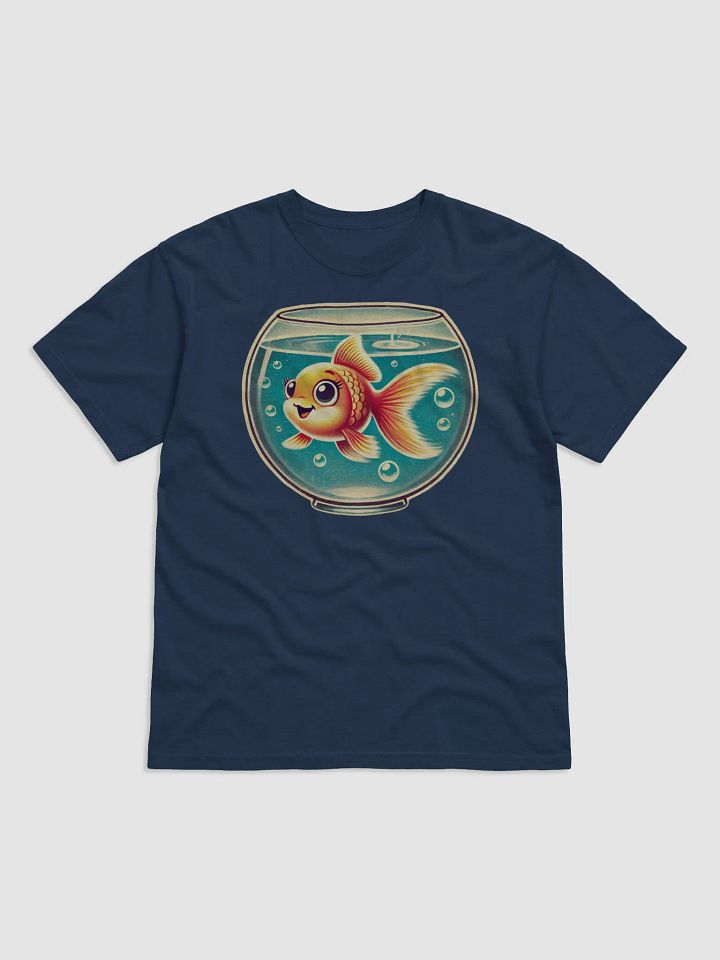Bubbly Goldfish Round Fishbowl Comfort Colors T-Shirt product image (65)