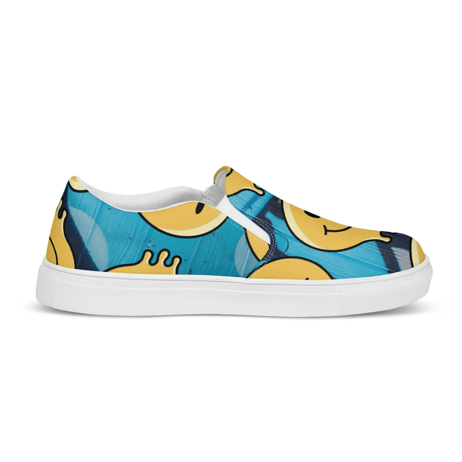 Shady X Holloywood Smile Canvas Slip-Ons product image (6)
