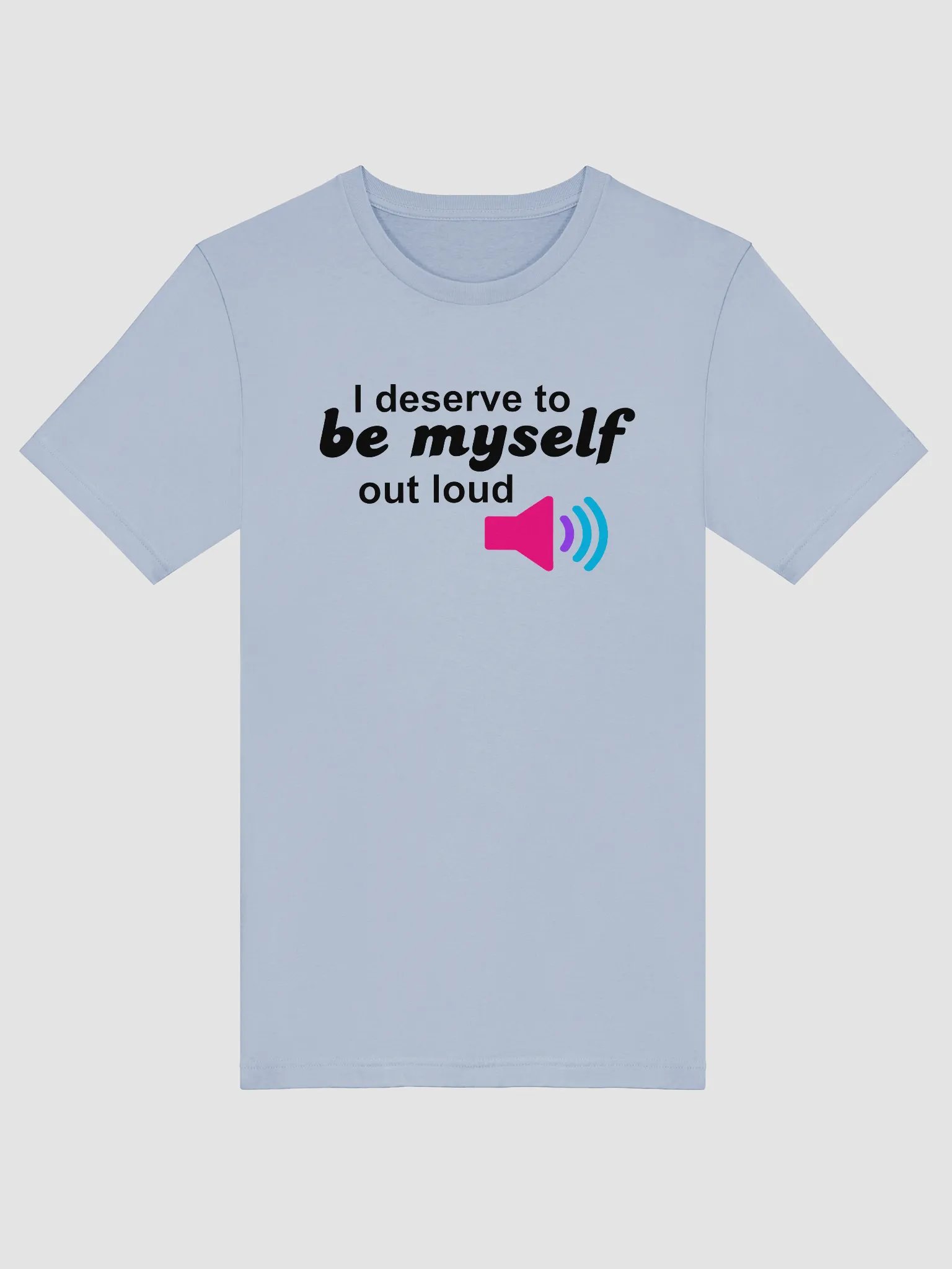 be myself out loud androgyne t-shirt product image (1)