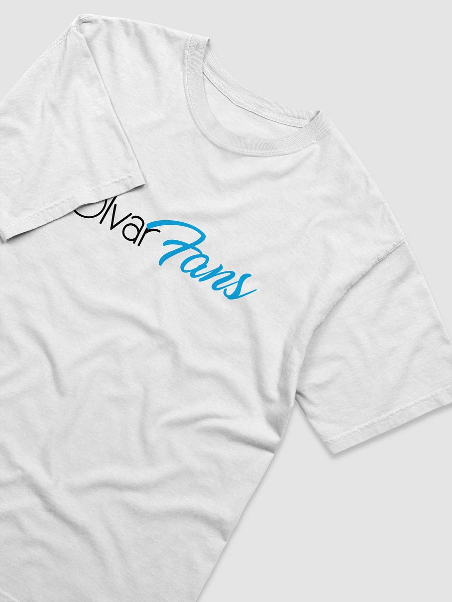 "Olvar Fans" t-shirt, white product image (3)