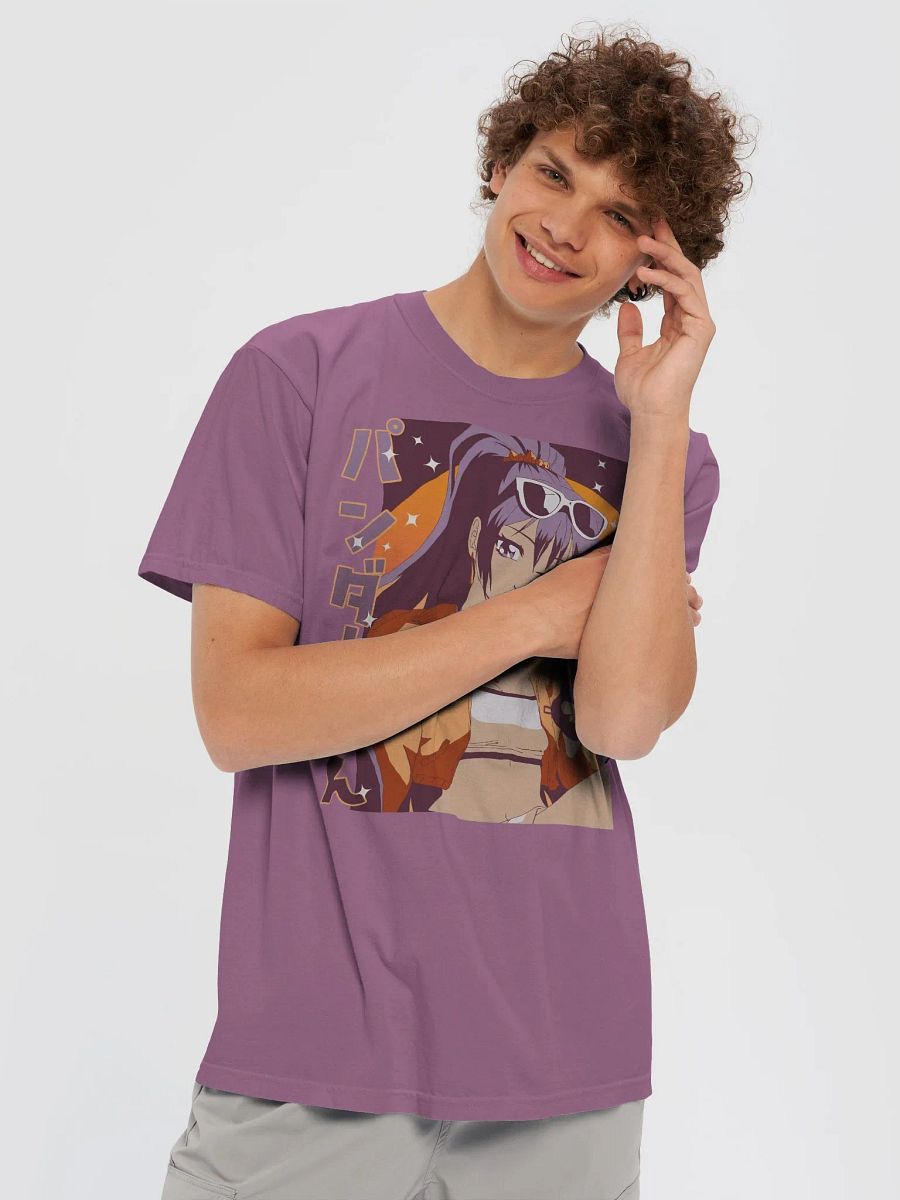 Pander-San Heavyweight T-shirt (Plum, Black, Orange, Lavender) product image (5)