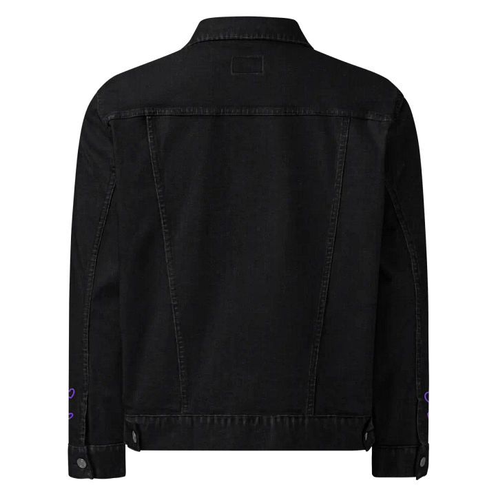 Purple Heartbeat Denim Jacket product image (4)