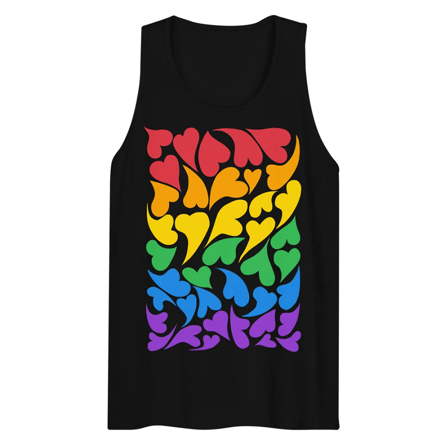 Nestled PRIDE Rainbow Tank Top product image (13)