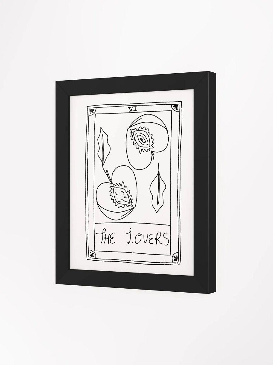 The Peach Lovers Framed Art Print product image (3)