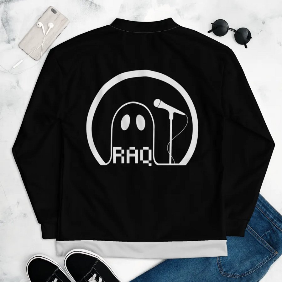 Raq Logo (on back) Bomber Jacket product image (9)