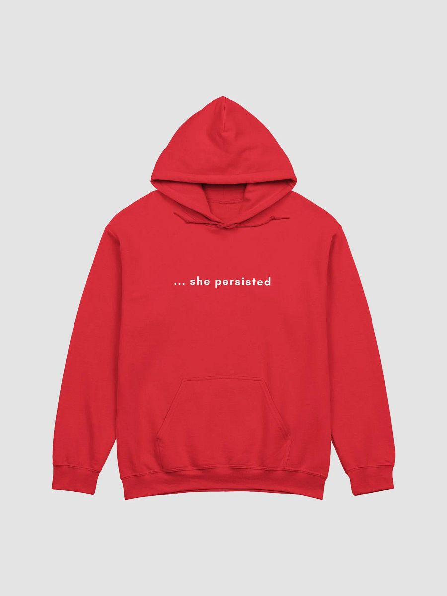 Hoodie - "... she persisted" product image (2)
