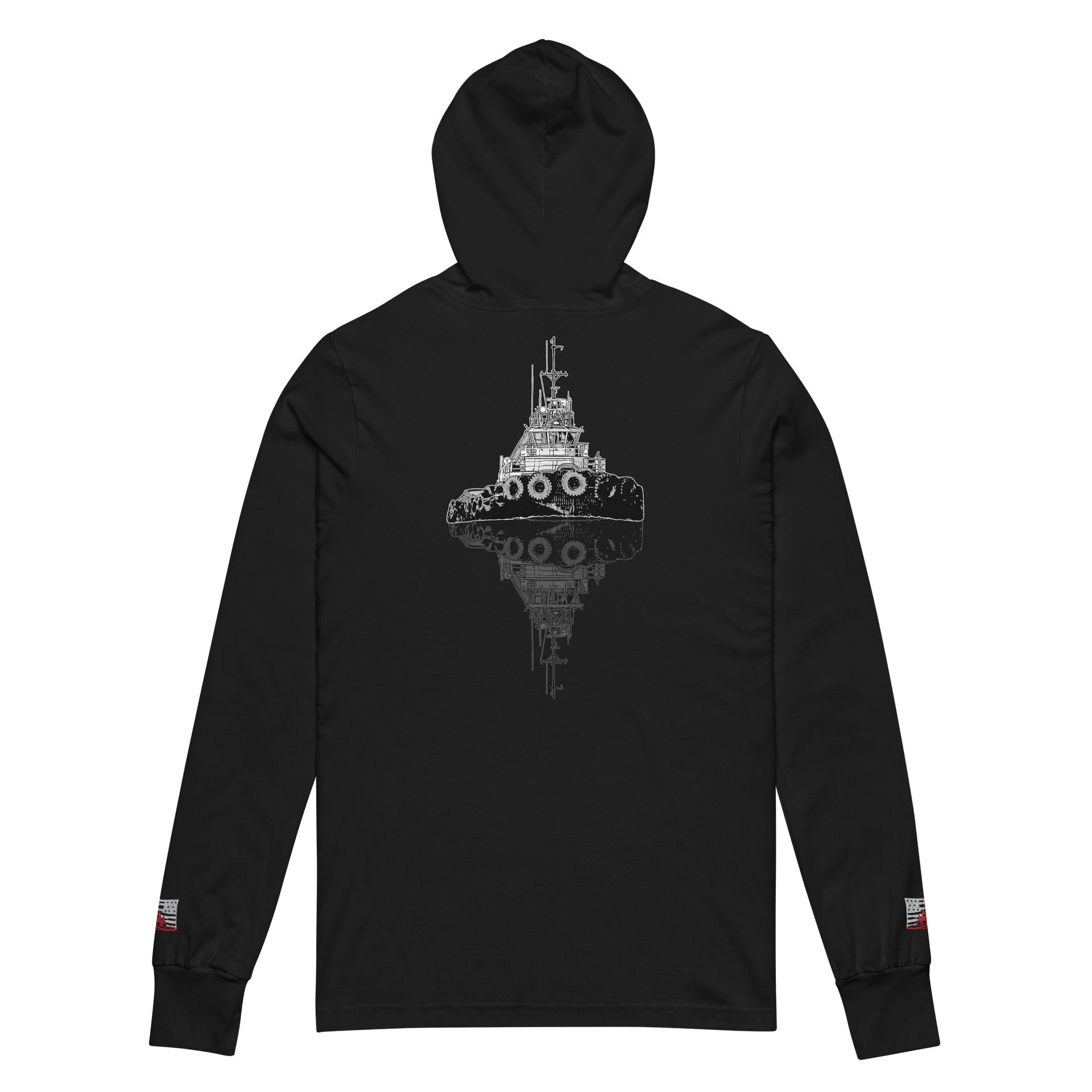 Marshall Foss and reflection hoodie Tee product image (6)