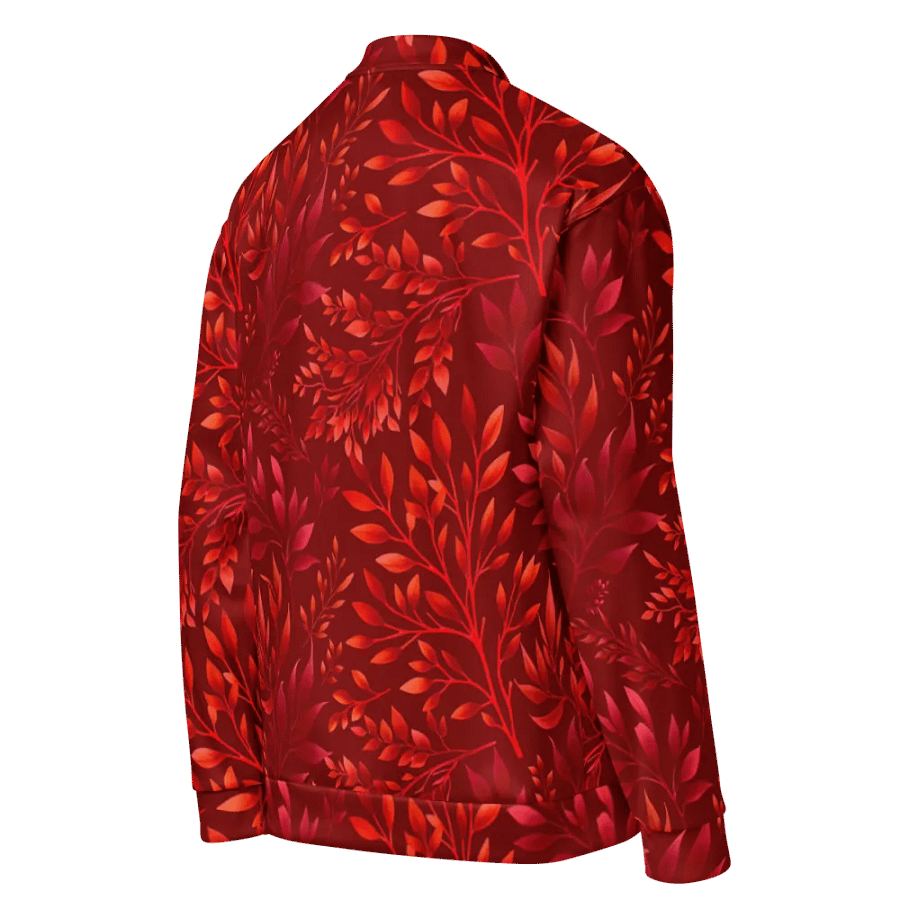 Branches Burgundy Bomber Jacket product image (7)